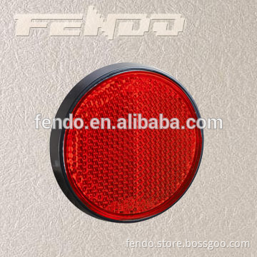 E4 Red Round Truck Trailer Safety Reflectors